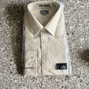 NWT l John Henry l Men’s Long Sleeve Dress Shirt